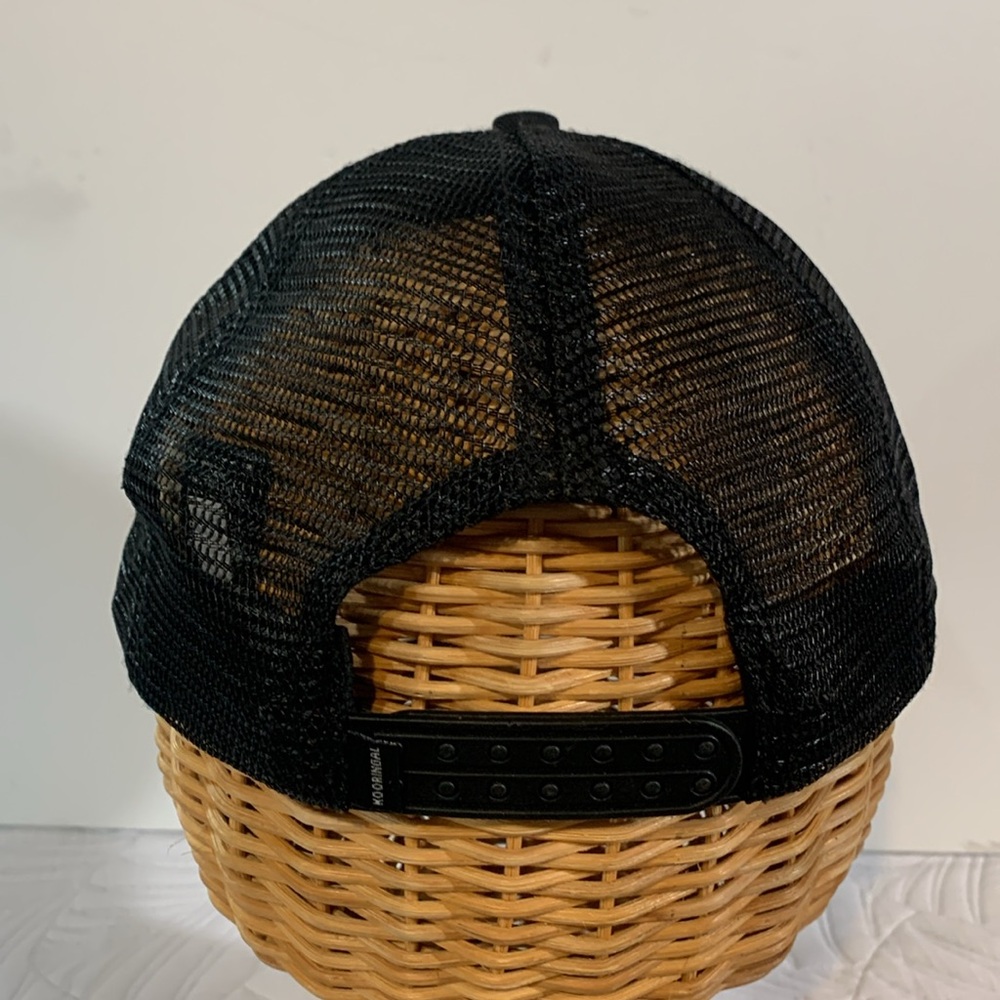 Kooringal striped grey black cap Hat - Picture 4 of 10